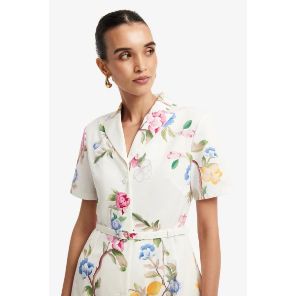 Leo Lin Brigitte Mini Dress, view 6