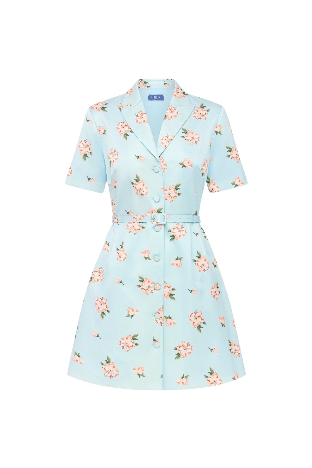 Leo Lin Brigitte Mini Dress  - Leo Lin Dress - Australian Luxury Fashion - Shop at Luxury Shoes 
