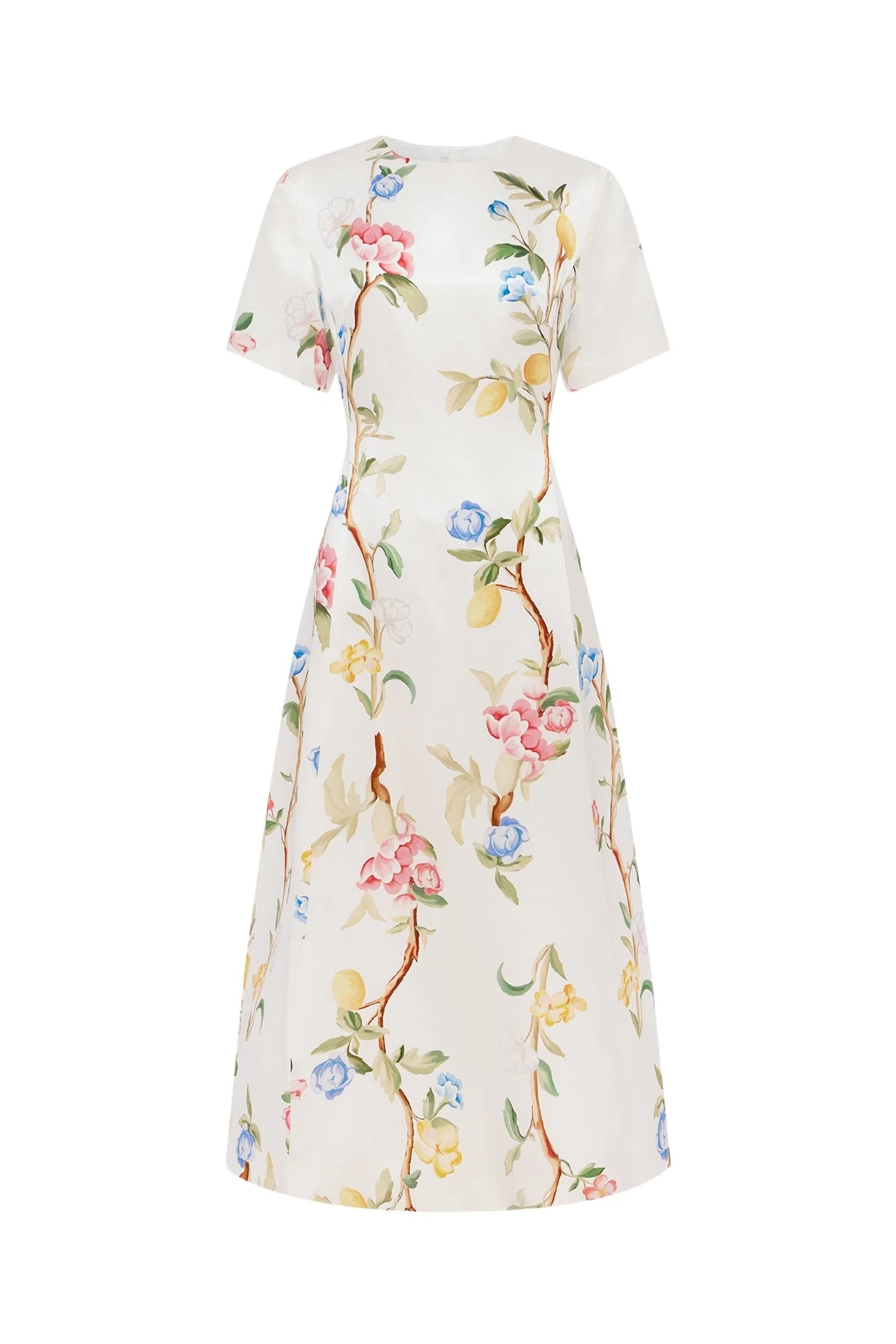 Leo-Lin-Caroline-Short-Sleeve-Midi-Dress39804_nobg Leo Lin Caroline Short Sleeve Midi Dress