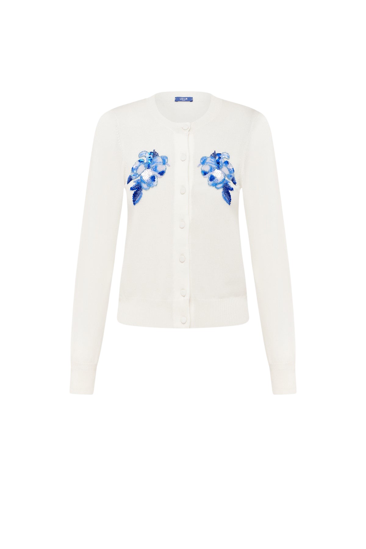 Leo Lin Claire Embellished Knit Cardigan  - Leo Lin Dress - Australian Luxury Fashion - Shop at Luxury Shoes 