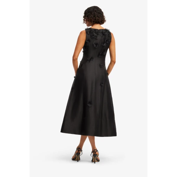 Leo Lin Cleo Petal Sleeveless Midi Dress, view 5