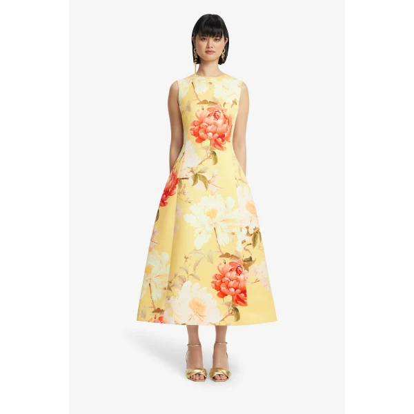 Leo Lin Cleo Sleeveless Midi Dress, view 2