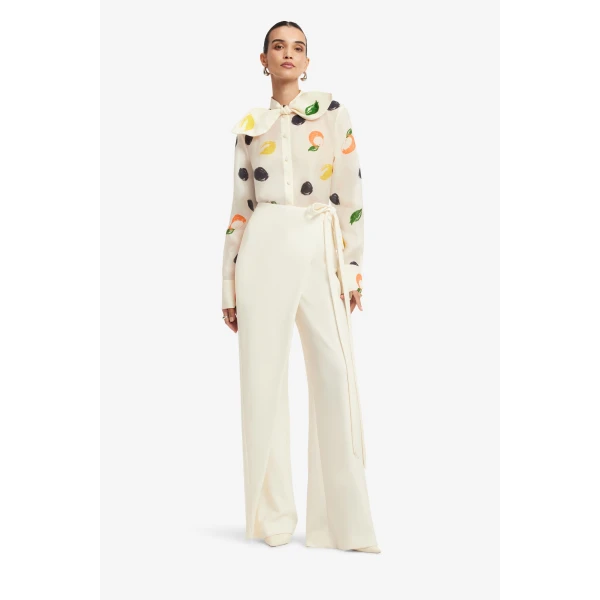Leo Lin Cora Bow Blouse, view 3