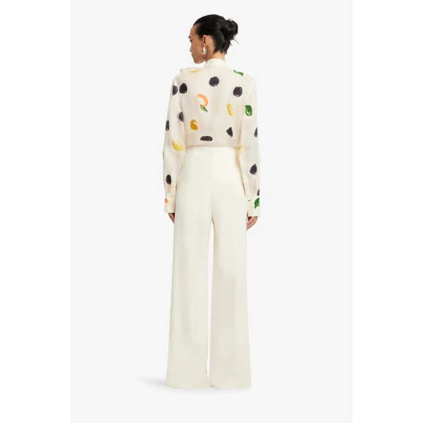 Leo Lin Cora Bow Blouse, view 5