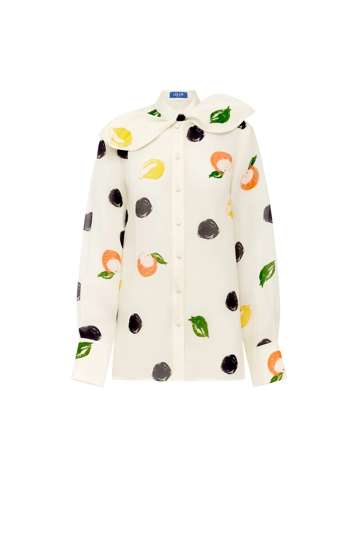 Leo-Lin-Cora-Bow-Blouse88376_nobg Leo Lin Cora Bow Blouse