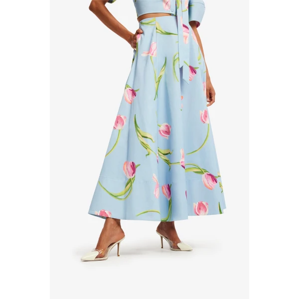 Leo Lin Elina Maxi Skirt, view 6