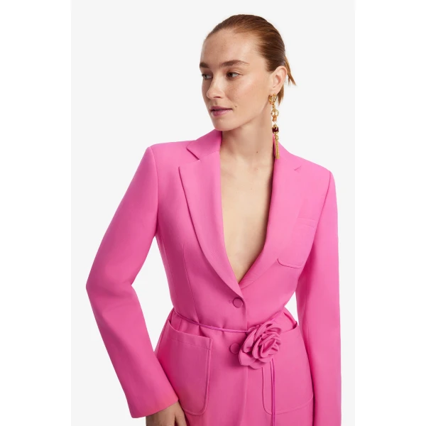 Leo Lin Vesper Fitted Blazer, view 6