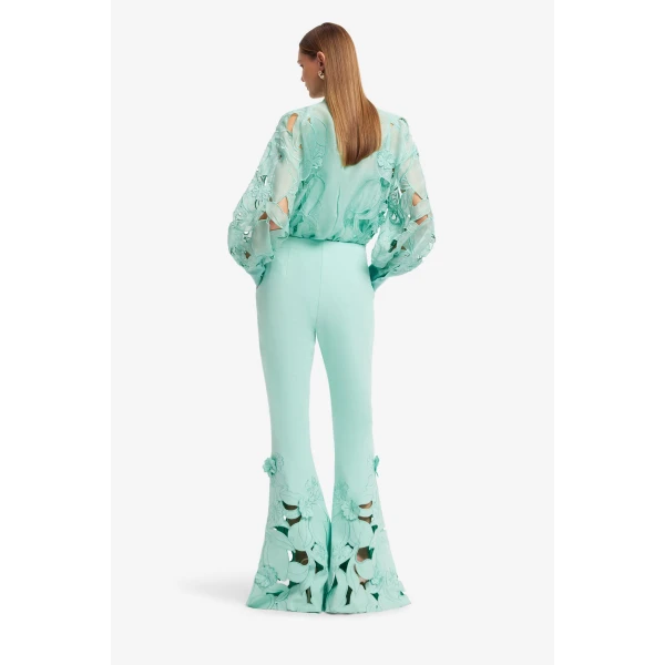 Leo Lin Elle Appliqué Blouse, view 5