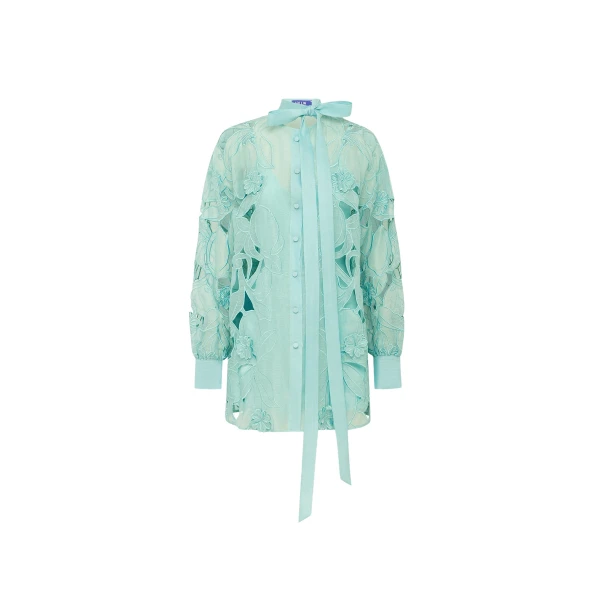 Leo Lin Elle Appliqué Blouse