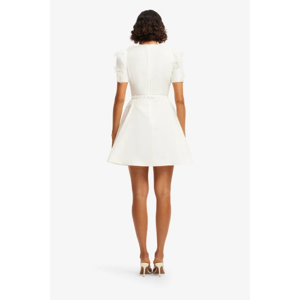Leo Lin Elyse Petal Short Sleeve Mini Dress, view 5