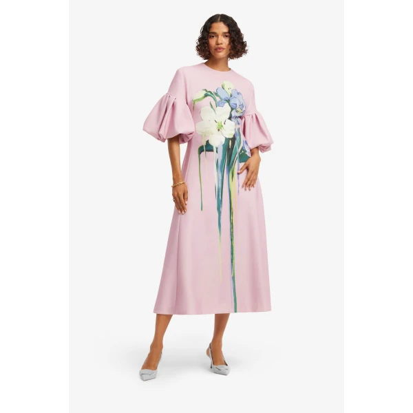 Leo Lin Everly Midi Dress, view 3