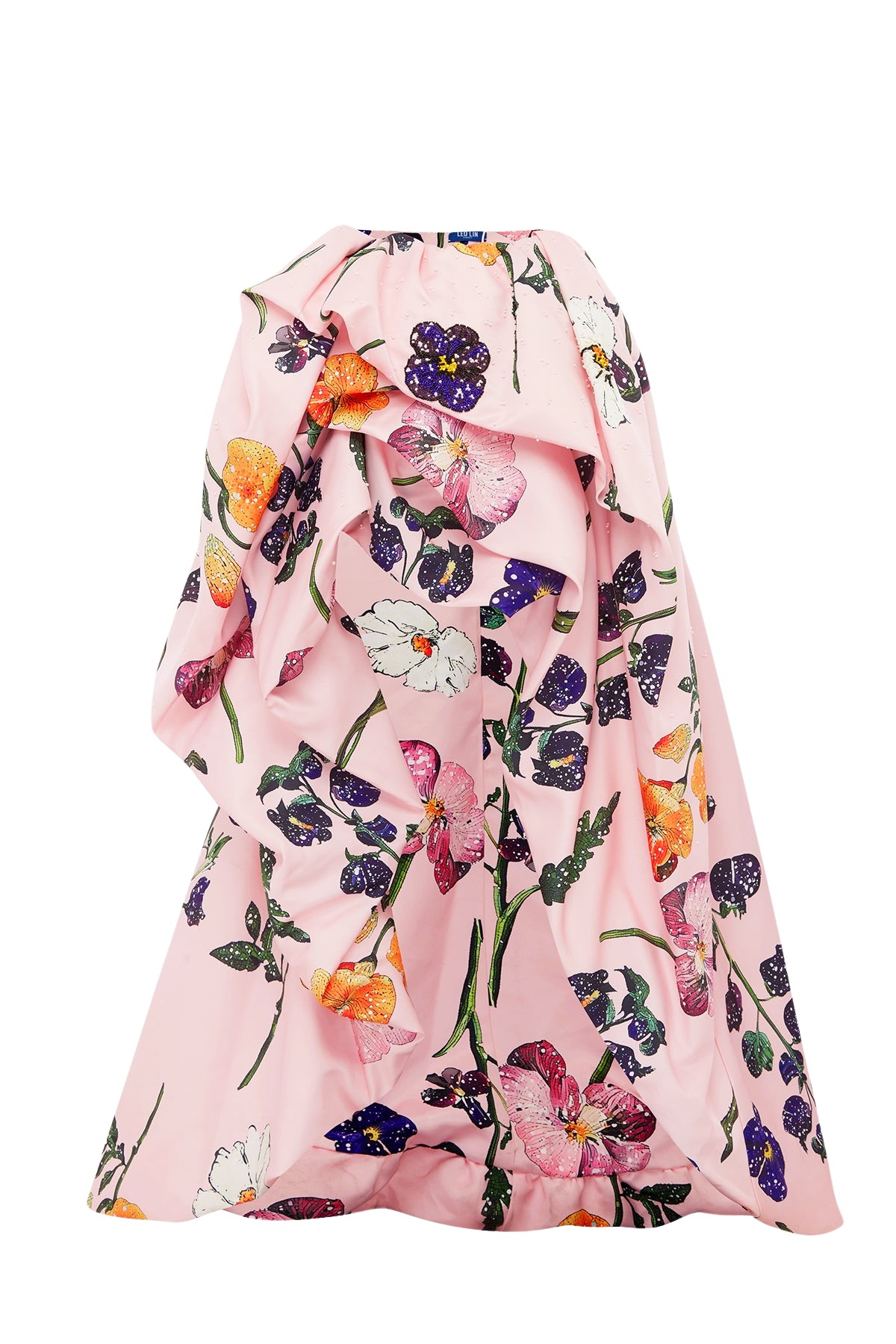 Leo Lin Fiorella Embellished Voluminous Skirt  - Leo Lin Dress - Australian Luxury Fashion - Shop at Luxury Shoes 