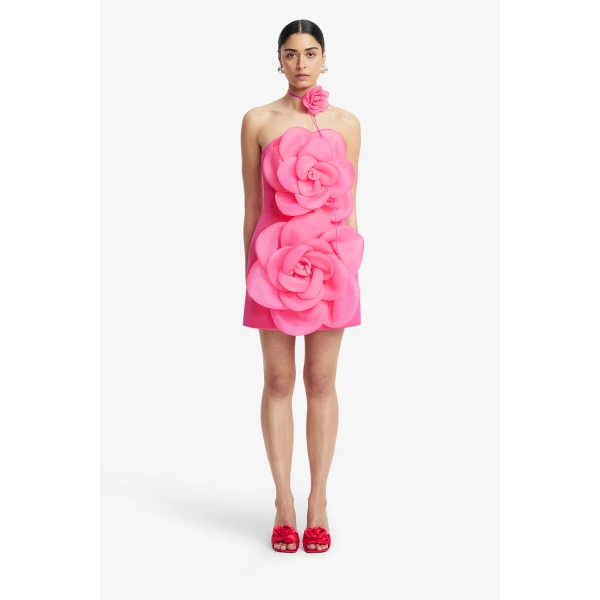 Leo Lin Floret Mini Dress, view 2