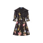 Leo Lin Genevieve Sleeve Mini Dress