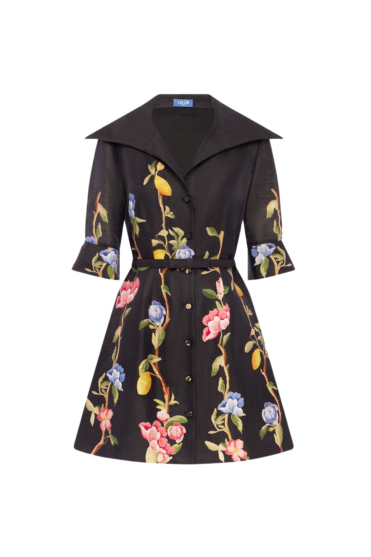 Leo Lin Genevieve Sleeve Mini Dress  - Leo Lin Dress - Australian Luxury Fashion - Shop at Luxury Shoes 