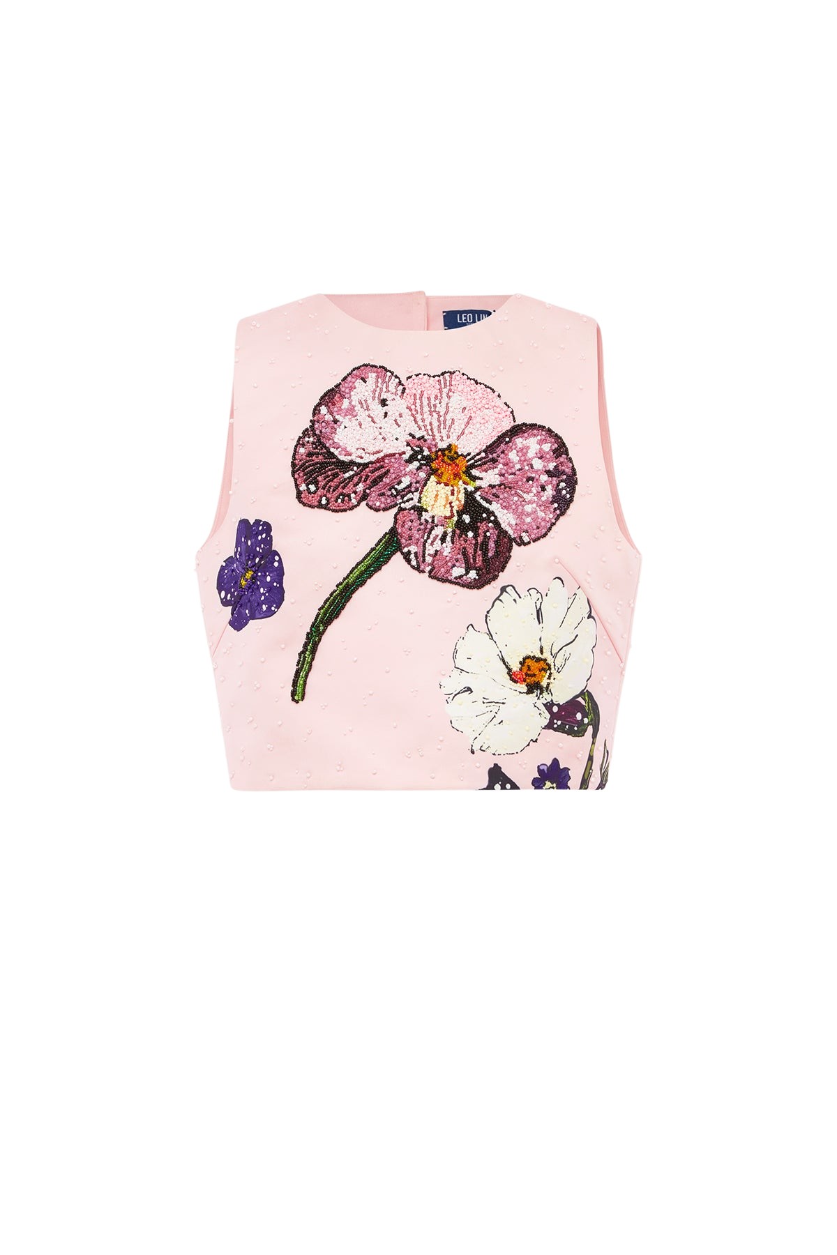 Leo Lin Iris Embellished Top