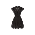 Leo Lin Isla Appliqué Mini Dress