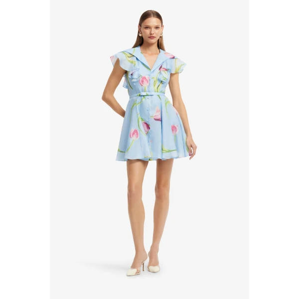 Leo Lin Isla Mini Dress, view 3