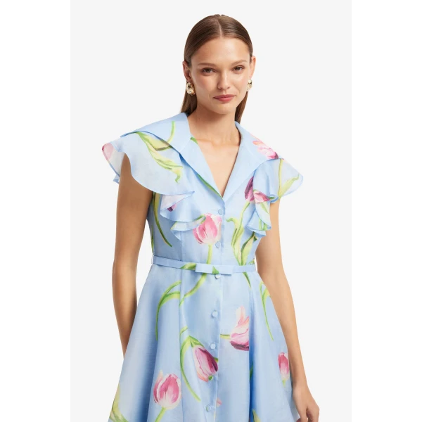 Leo Lin Isla Mini Dress, view 6