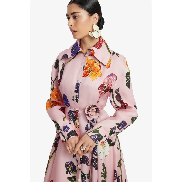 Leo Lin Josephine Silk Gown, view 6