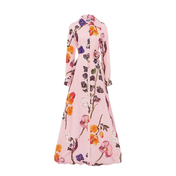 Leo Lin Josephine Silk Gown