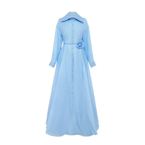 Leo Lin Josephine Silk Gown