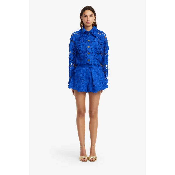 Leo Lin Robyn Lace Shirt, view 2