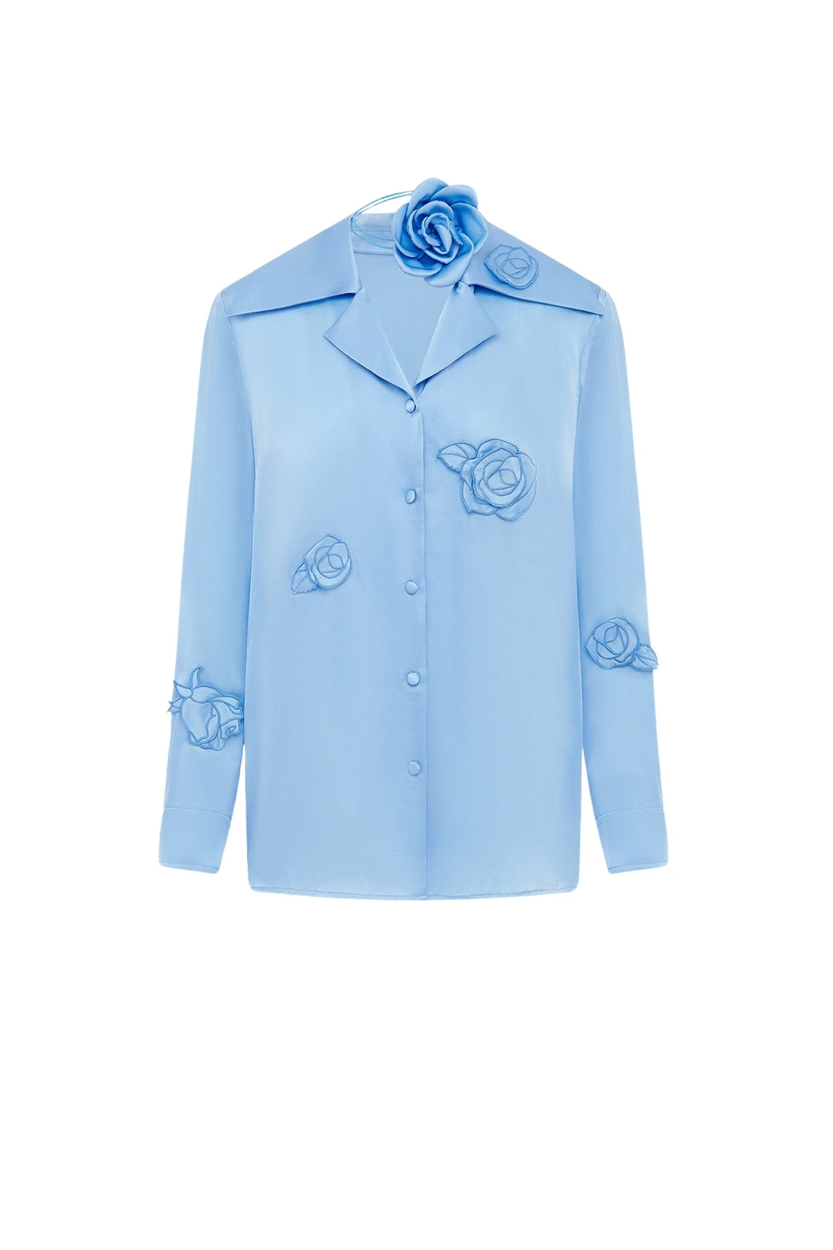 Leo-Lin-Kristina-Applique-Silk-Blouse77184_nobg Leo Lin Victoria Puff Maxi Skirt