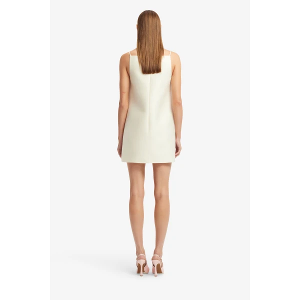 Leo Lin Leia Wool Mini Dress, view 5