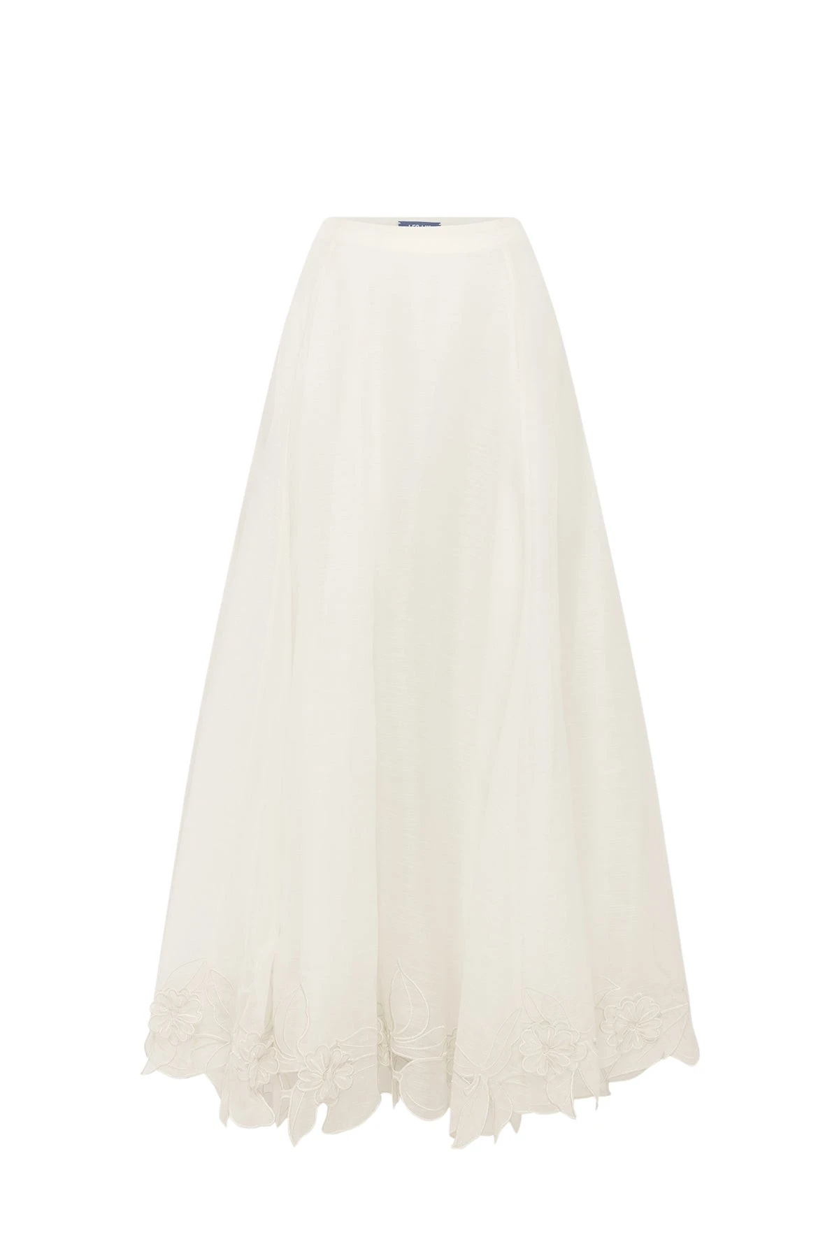 Leo-Lin-Leila-Applique-Midi-Skirt-653469_nobg Leo Lin Leila Appliqué Midi Skirt