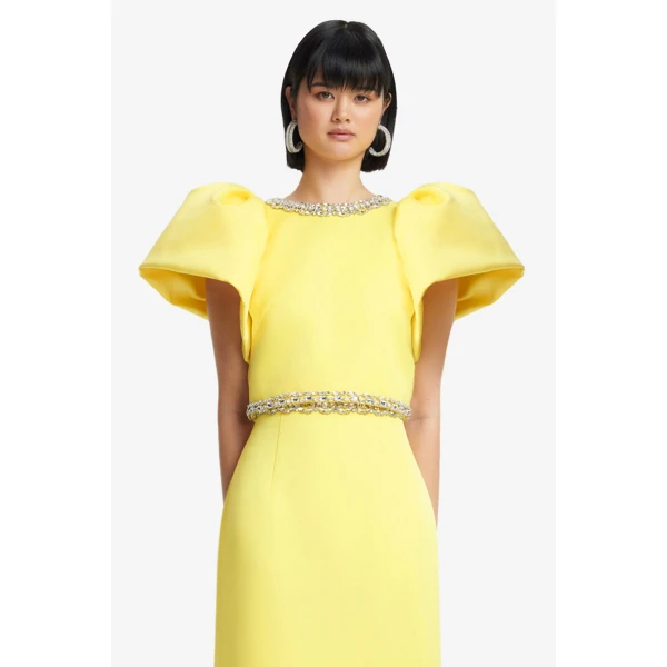 Leo Lin Kyra Embellished Maxi Skirt, view 2