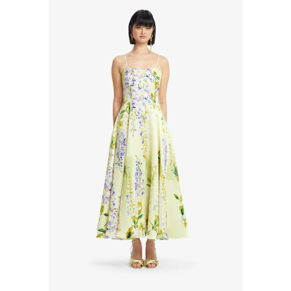 Leo Lin Mariela Midi Dress, view 2