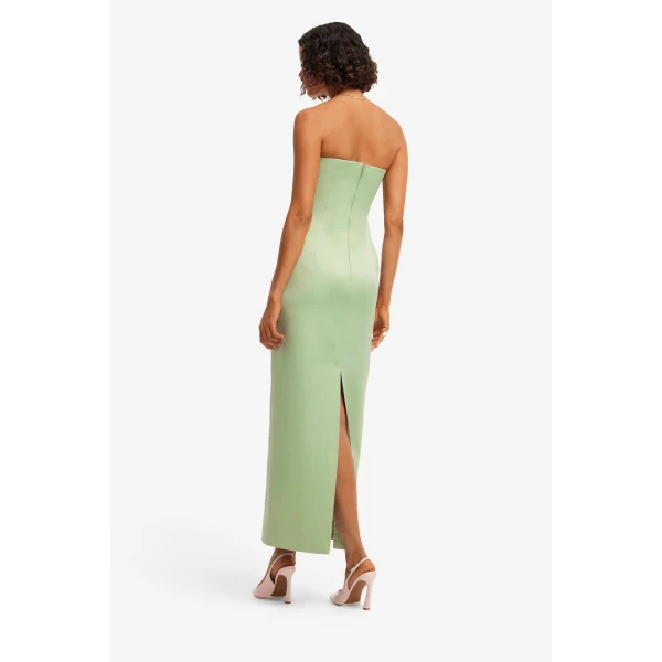 Leo Lin Marilyn Cutout Bustier Maxi Dress, view 5