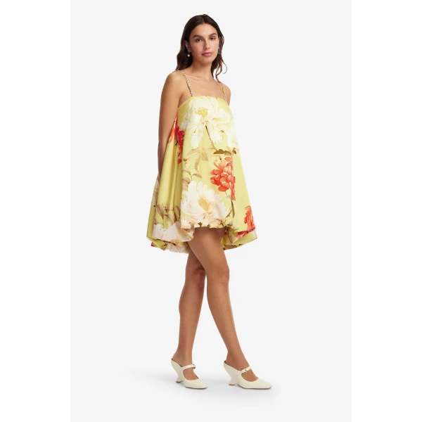 Leo Lin Patsy Embellished Puff Mini Dress, view 4