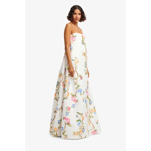 Leo Lin Phoebe Embellished Gown, view 4