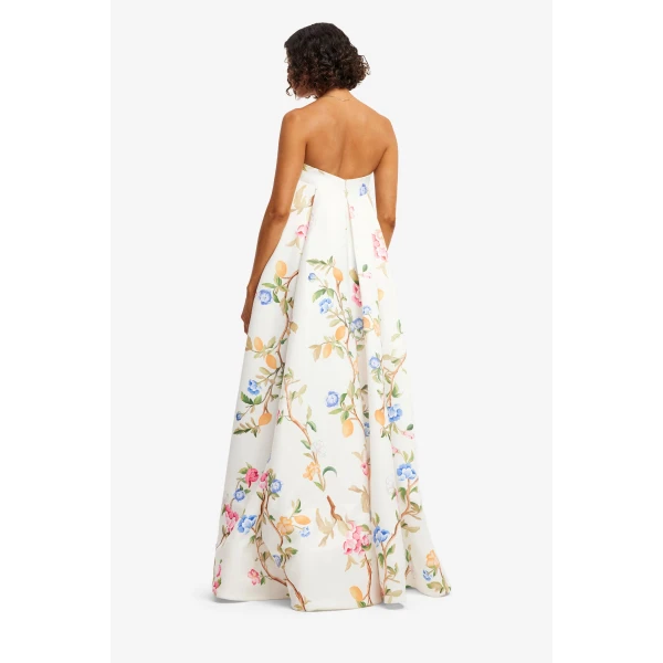 Leo Lin Phoebe Embellished Gown, view 5
