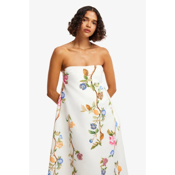 Leo Lin Phoebe Embellished Gown, view 6