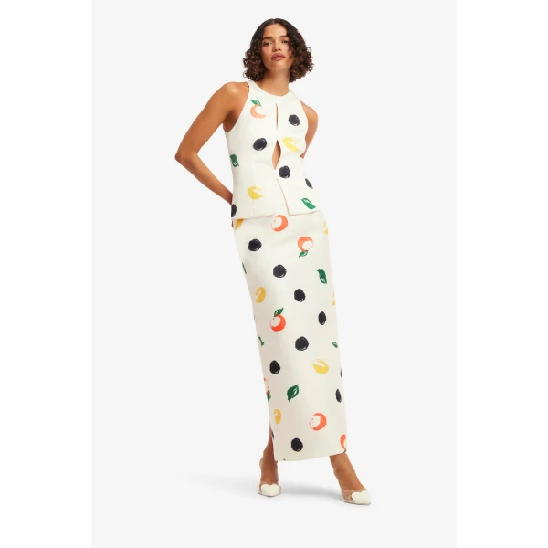 Leo Lin Quinn Maxi Skirt, view 3