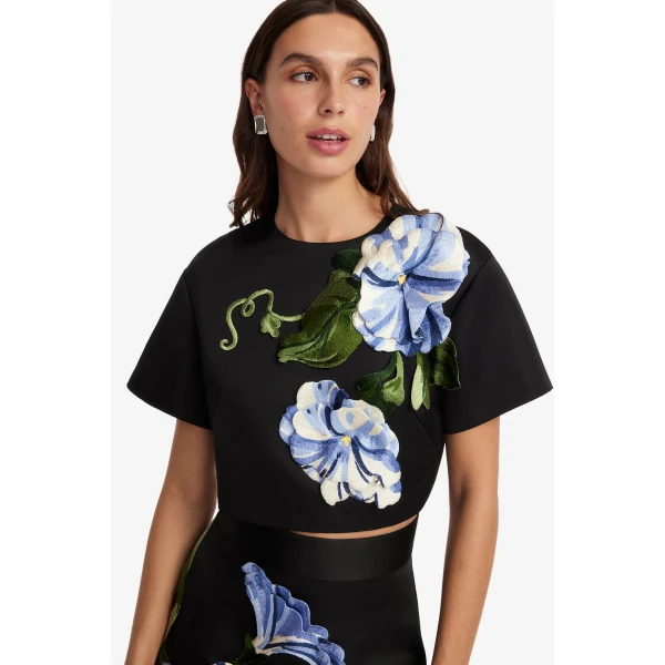 Leo Lin Indie Sleeve Top, view 6