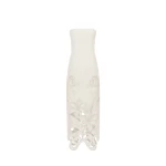 Leo Lin Rayna Appliqué Bustier Maxi Dress