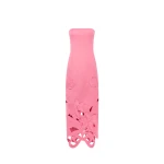 Leo Lin Rayna Appliqué Bustier Maxi Dress