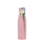 Leo Lin Rayna Embroidered Bustier Maxi Dress