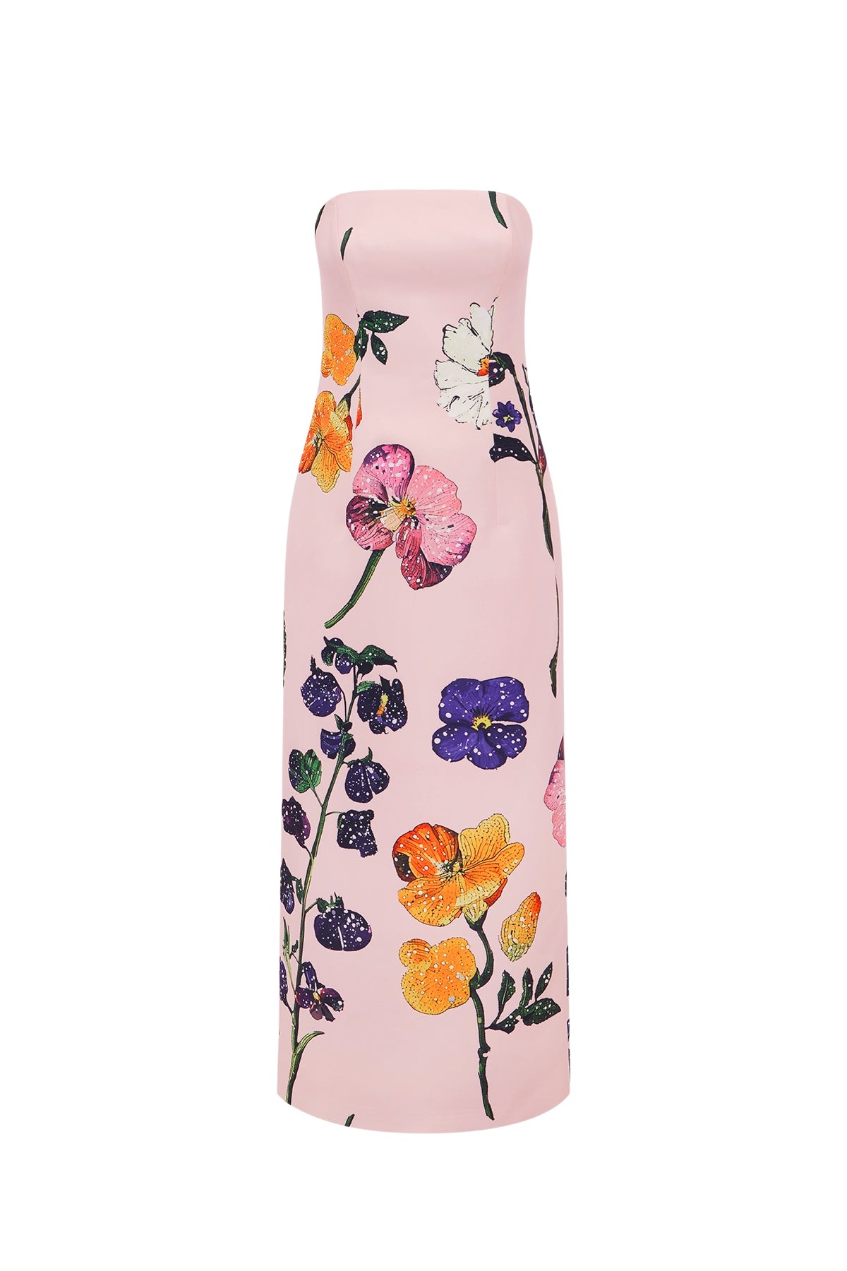 Leo Lin Rayna Printed Bustier Maxi Dress  - Leo Lin Dress - Australian Luxury Fashion - Shop at Luxury Shoes 