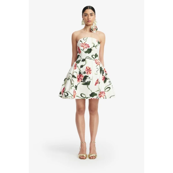Leo Lin Reese Bustier Mini Dress, view 2