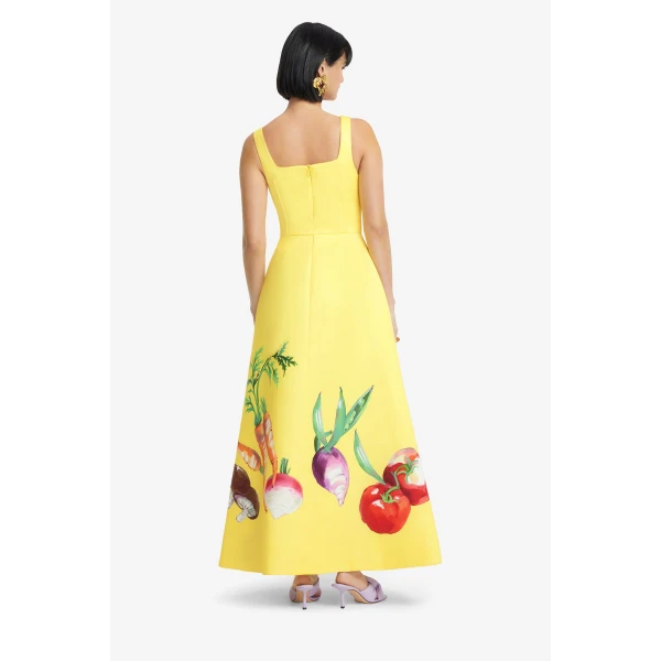 Leo Lin Rianne Appliqué Maxi Dress, view 5