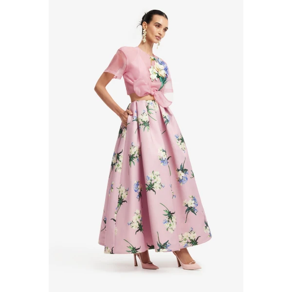 Leo Lin Riley Embroidered Sleeve Top, view 4