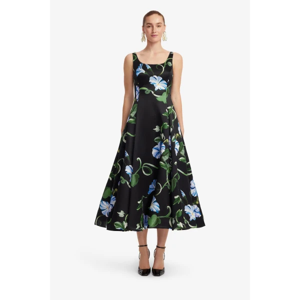 Leo Lin Serafina Appliqué Maxi Dress, view 2