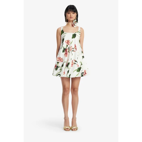 Leo Lin Suki Puff Mini Dress, view 2
