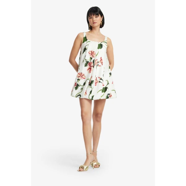 Leo Lin Suki Puff Mini Dress, view 3