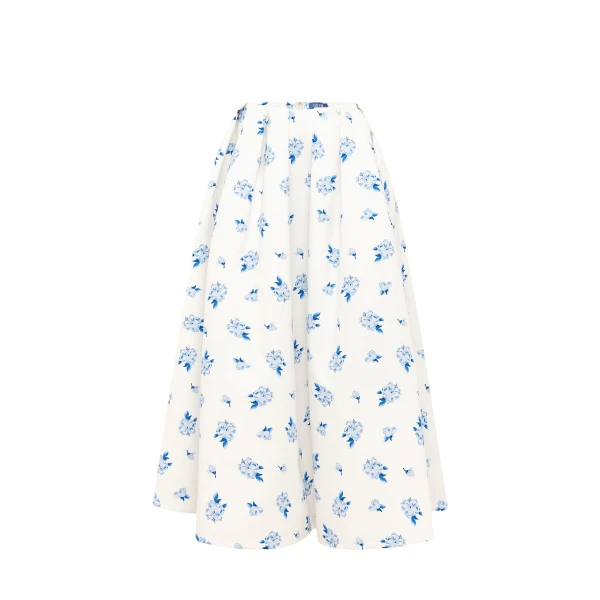Leo Lin Victoria Puff Maxi Skirt